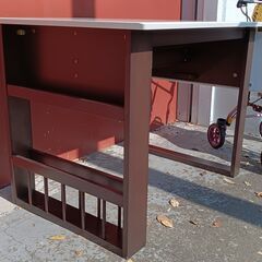 ニトリ　NITORI　伸長式　ダイニングテーブル　定価21,990円　ロピア2　サイズ（約）幅92.5(伸長時120.5)×奥75.5×高69.5　　■近隣配送無料 買取GO‼　栄和店の画像