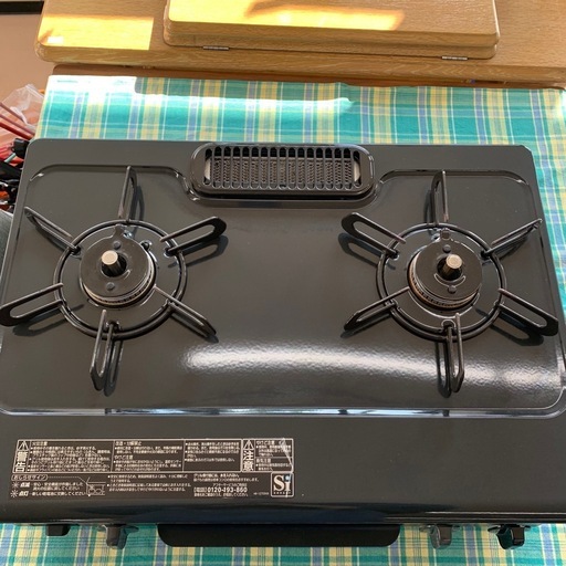 美原店 Paloma パロマ LP用 ガステーブル IC-S37K-2L 2022年製 左強火 