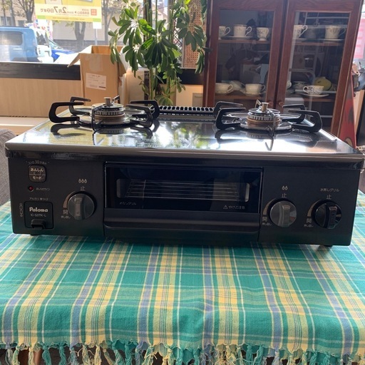 美原店 Paloma パロマ LP用 ガステーブル IC-S37K-2L 2022年製 左強火 