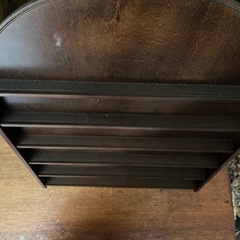 【取り引き中】木製ウォールラック 飾り棚の画像