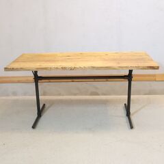 CRASH GATE(クラッシュゲート)/ノットアンティークスのFRAGⅡ(フラッグ) パイン古材 LDテーブルです。ブルックリンスタイルなど男前インテリアにおススメのダイニングテーブル♪の画像