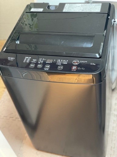 送料・設置込み可　洗濯機　5.5kg ヤマダ電機　2024年【分解クリーニング済み】