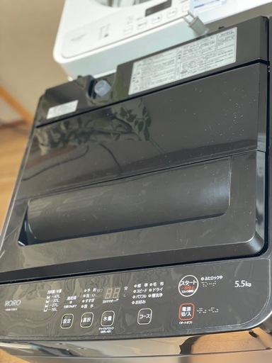送料・設置込み可　洗濯機　5.5kg ヤマダ電機　2024年【分解クリーニング済み】