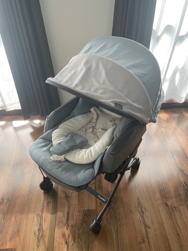 【美品】ネムリラ AUTO SWING BEDi Long スリープシェル EG/ミンティブル