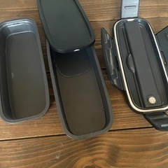 未使用アスベルの弁当箱LUNTUS（ランタス）部活男子社会人 二段弁当 ランチの画像