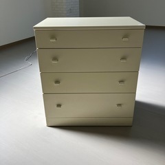 タンス4段上部赤の画像