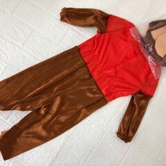 02）おさるのジョージ ハロウィン コスプレ ベビー （12〜18ヶ月目安）の画像