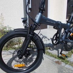 ADO AIR 20 PRO 折りたたみ電動アシスト自転車 自動変速機能搭載の画像