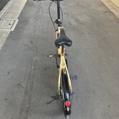 折りたたみ自転車の画像