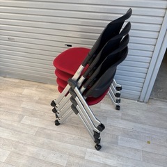 オカムラ リータチェア LITA スタッキングチェア  セット　まとめ　会議　大量の画像