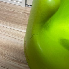 バンボ　ジャンク品　グリーン　ベビーチェアの画像