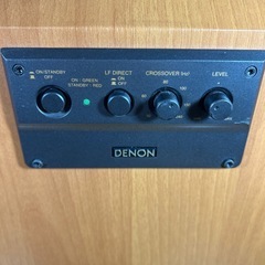 DENON デノン DSW-11R スーパーウーファー　通電のみ確認済の画像