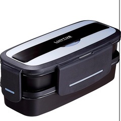 未使用アスベルの弁当箱LUNTUS（ランタス）部活男子社会人 二段弁当 ランチの画像