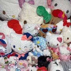 ハローキティ ぬいぐるみ キーホルダーの画像