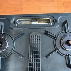 Rinnai 2バーナー ガスコンロ ブラック　都市ガス　【岐阜市手渡し希望】の画像