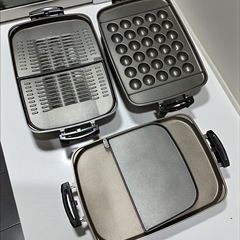 象印 ホットプレート EA-GS35-XJ やきやき まるで4枚 箱付き 中古品販売 11Bの画像