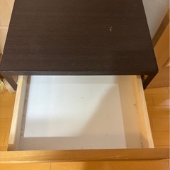 【お譲り先確定】サイドテーブル　幅40×高さ60×奥行40の画像