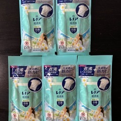 レノア超消臭　抗菌ビーズ　消臭ビーズ　香りつけ　おひさまの香り　1回分　小分け　お試し　コインランドリーの画像