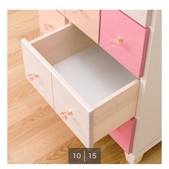 【11/18まで】ピンクチェスト　収納　　の画像