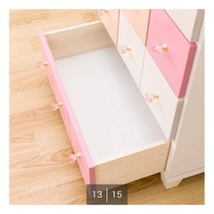 【11/18まで】ピンクチェスト　収納　　の画像