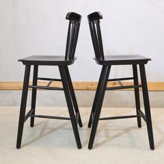 TON(トン)のIronica(アイロニカ) カウンターチェア 2脚セットです。レストランやカフェでも活躍するシンプルなウィンザータイプのハイチェア。ナチュラルな北欧スタイルにおススメ。 の画像