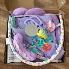 【お譲先決定しました】ベビージム/ライト&ミュージカル・アクティビティジム・リトルマーメイド の画像