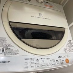 洗濯機 東芝 ジャンク品の画像