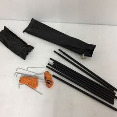 Natural season/ナチュラルシーズン ヘキサオープンタープ ケース付 キャンプ アウトドア 25k菊の画像