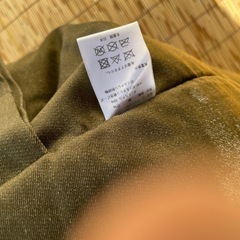 新品　モアテック　レゴリス　ビーズクッション　インディゴカーキの画像