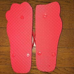 ビーチサンダル　ハローキティ　婦人フリーサイズの画像