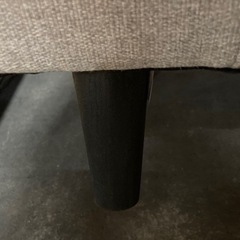 M168　ニトリ 2人掛けソファ 布張りタイプの画像