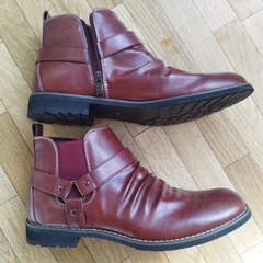 ブラウンのブーツ（サイズ27）ほぼ未使用でお譲りしますの画像