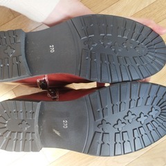 ブラウンのブーツ（サイズ27）ほぼ未使用でお譲りしますの画像