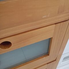 ★リユースのサカイ日立店★HJ8232  収納棚 ナチュラルブラウン H80.5×D30×W31 クリーニング済み の画像