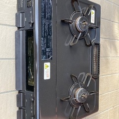 パロマ　グリルコンロ2口　都市ガス用の画像