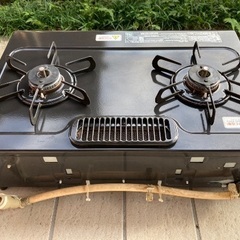 パロマ　グリルコンロ2口　都市ガス用の画像