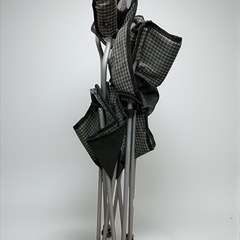 折りたたみ式 アウトドアチェア カバー付き キャンプ アウトドア BBQ 中古品販売 11Bの画像