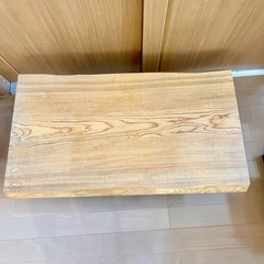 【商談中】天然木テーブルの画像