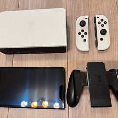 Nintendo Switch 有機 EL モデル 本体 ホワイト スイッチの画像