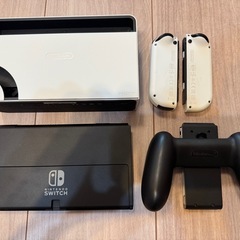 Nintendo Switch 有機 EL モデル 本体 ホワイト スイッチの画像