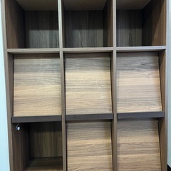 本棚 ラック ディスプレイ 飾り棚  リビングボード 収納の画像