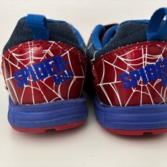 スパイダーマン　キッズ　シューズの画像
