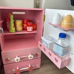 マザーガーデン　キッチン　冷蔵庫の画像