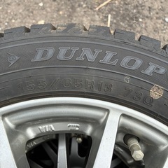 値下げ！！バリ山スタッドレス2024年製アルミつきの画像