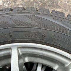 値下げ！！バリ山スタッドレス2024年製アルミつきの画像