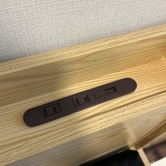 セミダブル  ベッドフレームの画像