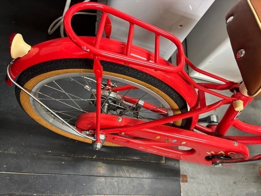HACCHI 子供用自転車 20インチ 赤 BAAマーク付き 前かご・リアキャリア