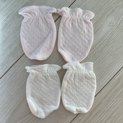 【未使用】ベビー ミトンセットの画像