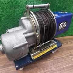 ユニパー株式会社 UP787 足場荷揚げ用　疾風ウインチ【船橋馬込店】【店頭取引限定】【中古】管理番号：ITXLM25FGV56の画像