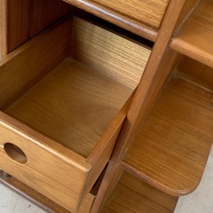 美原店 木製 タワーラック 小物入れ　引き出し収納の画像
